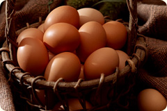 新鮮な卵を使用